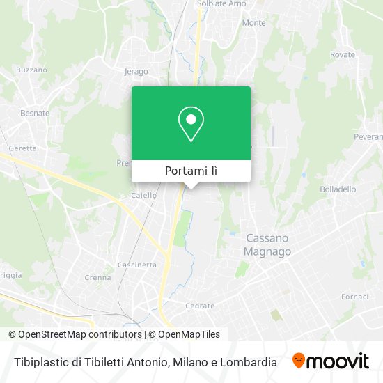 Mappa Tibiplastic di Tibiletti Antonio