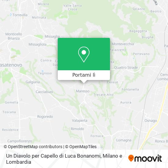 Mappa Un Diavolo per Capello di Luca Bonanomi