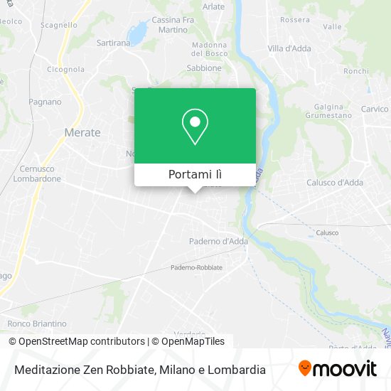 Mappa Meditazione Zen Robbiate