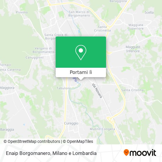 Mappa Enaip Borgomanero