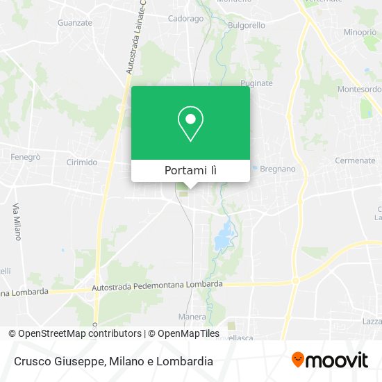 Mappa Crusco Giuseppe
