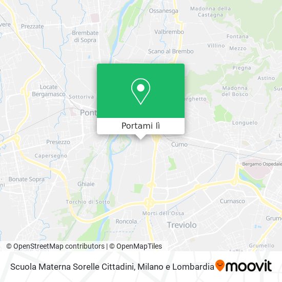 Mappa Scuola Materna Sorelle Cittadini
