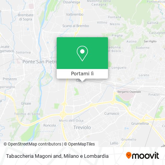 Mappa Tabaccheria Magoni and