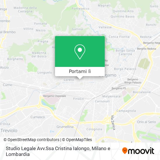 Mappa Studio Legale Avv.Ssa Cristina Ialongo