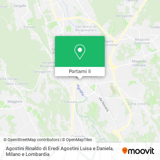 Mappa Agostini Rinaldo di Eredi Agostini Luisa e Daniela