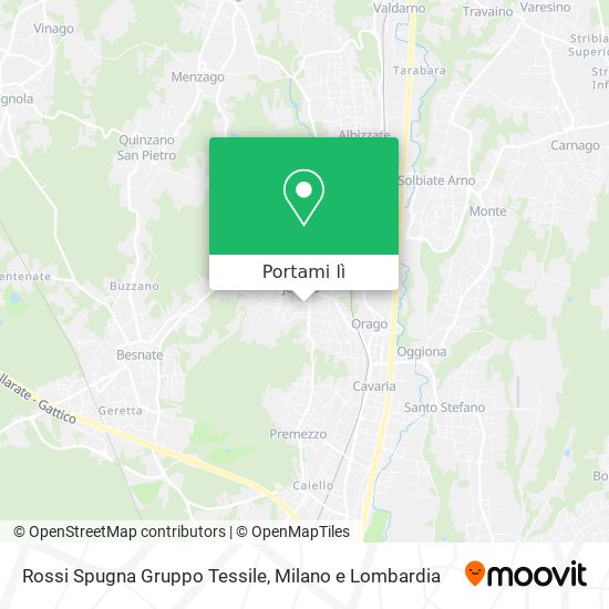 Mappa Rossi Spugna Gruppo Tessile