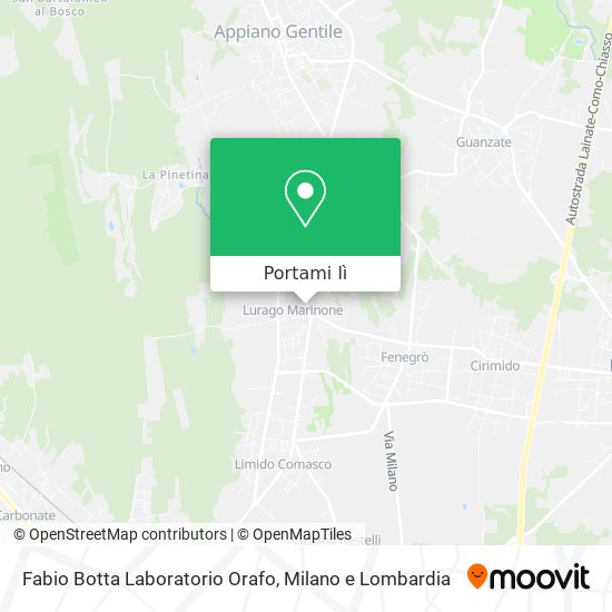 Mappa Fabio Botta Laboratorio Orafo