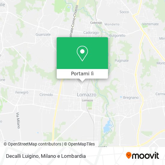 Mappa Decalli Luigino