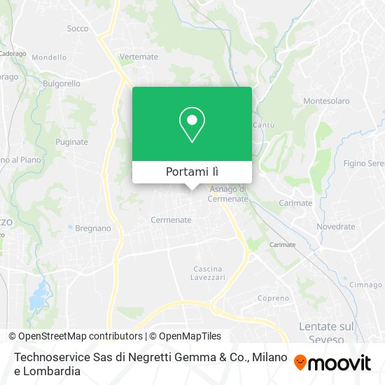 Mappa Technoservice Sas di Negretti Gemma & Co.