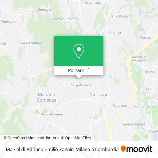 Mappa Ma - el di Adriano Emilio Zannin