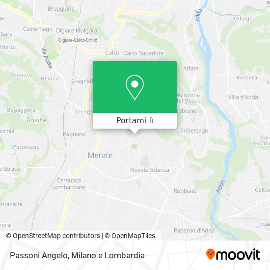 Mappa Passoni Angelo