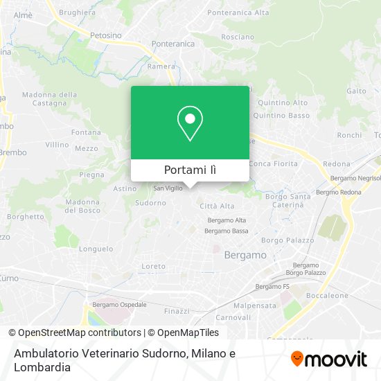 Mappa Ambulatorio Veterinario Sudorno