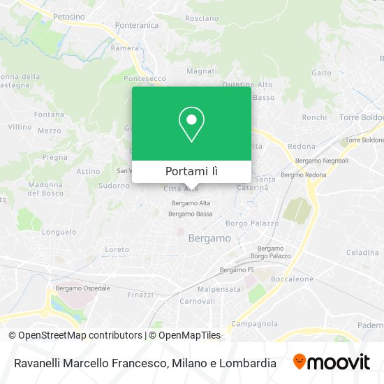 Mappa Ravanelli Marcello Francesco