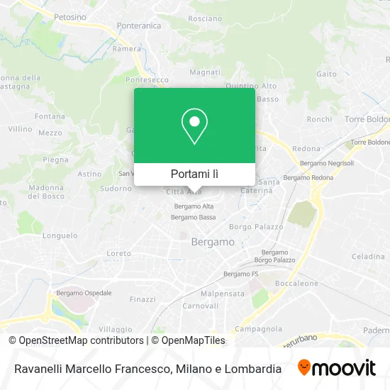 Mappa Ravanelli Marcello Francesco