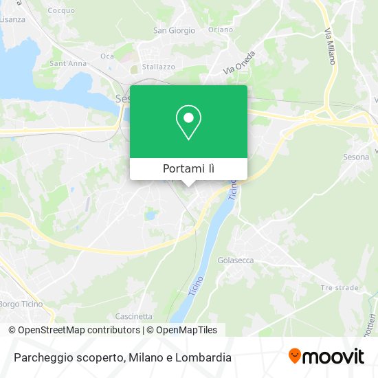 Mappa Parcheggio scoperto