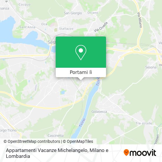 Mappa Appartamenti Vacanze Michelangelo