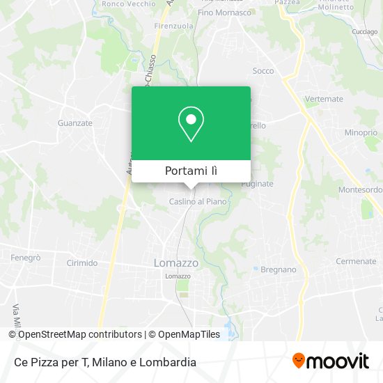Mappa Ce Pizza per T