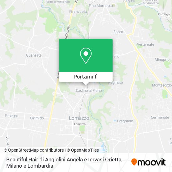 Mappa Beautiful Hair di Angiolini Angela e Iervasi Orietta