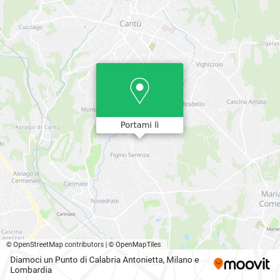 Mappa Diamoci un Punto di Calabria Antonietta