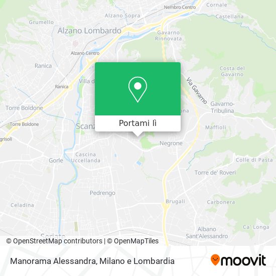 Mappa Manorama Alessandra