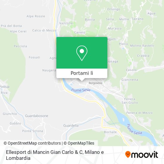 Mappa Ellesport di Mancin Gian Carlo & C