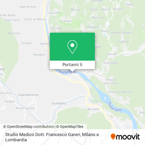 Mappa Studio Medico Dott. Francesco Gareri