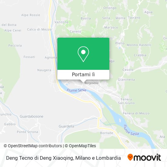 Mappa Deng Tecno di Deng Xiaoqing