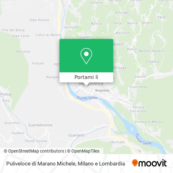 Mappa Puliveloce di Marano Michele