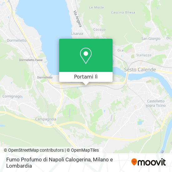 Mappa Fumo Profumo di Napoli Calogerina