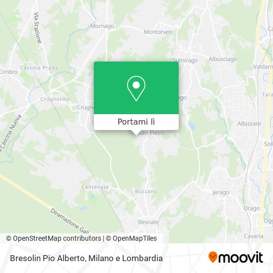 Mappa Bresolin Pio Alberto