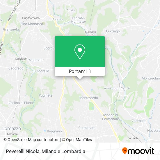 Mappa Peverelli Nicola