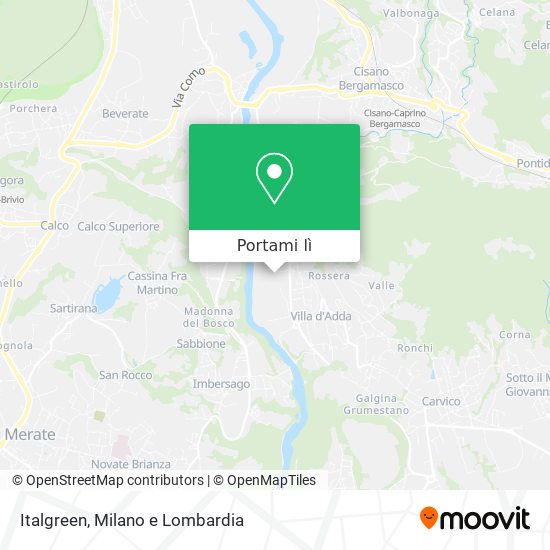 Mappa Italgreen