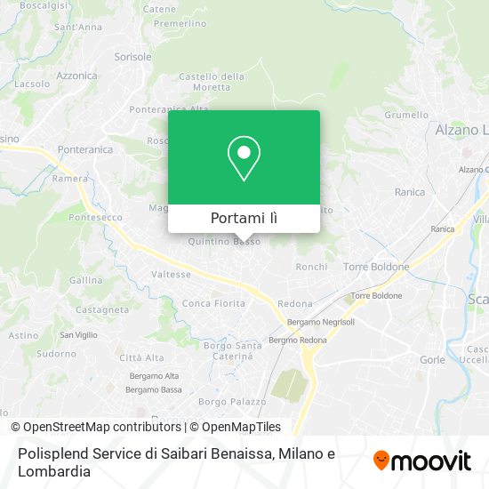 Mappa Polisplend Service di Saibari Benaissa