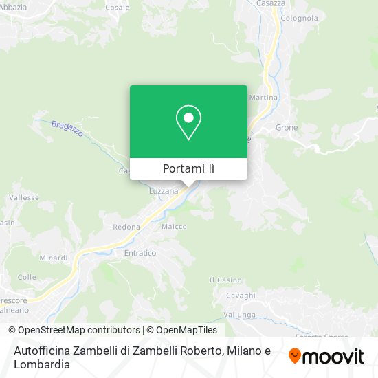 Mappa Autofficina Zambelli di Zambelli Roberto