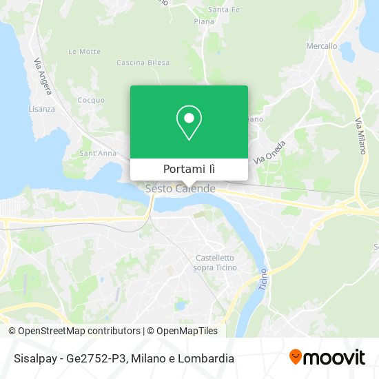 Mappa Sisalpay - Ge2752-P3
