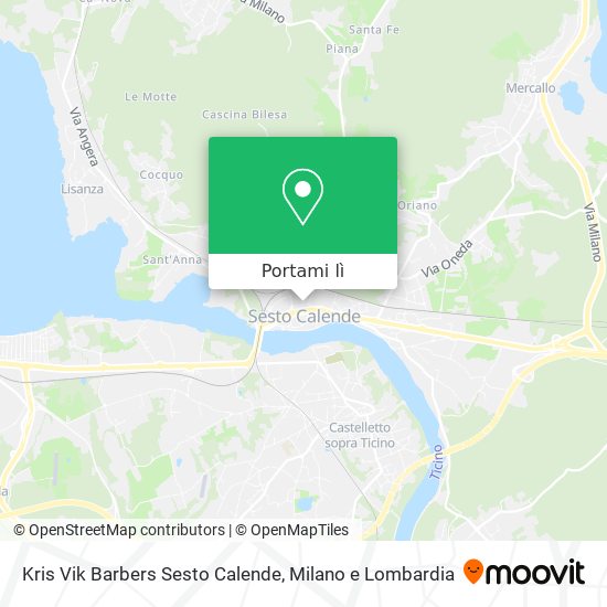 Mappa Kris Vik Barbers Sesto Calende
