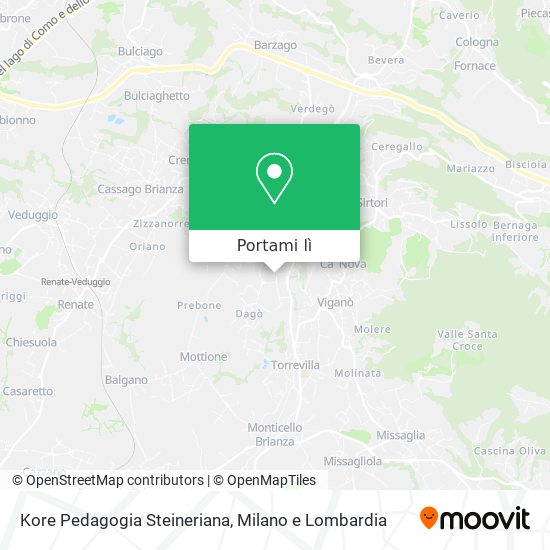 Mappa Kore Pedagogia Steineriana