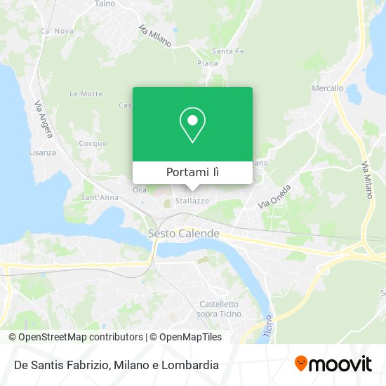 Mappa De Santis Fabrizio