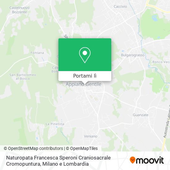 Mappa Naturopata Francesca Speroni Craniosacrale Cromopuntura