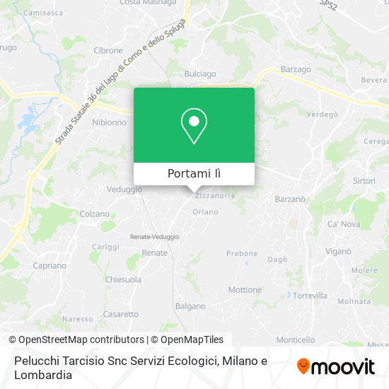 Mappa Pelucchi Tarcisio Snc Servizi Ecologici