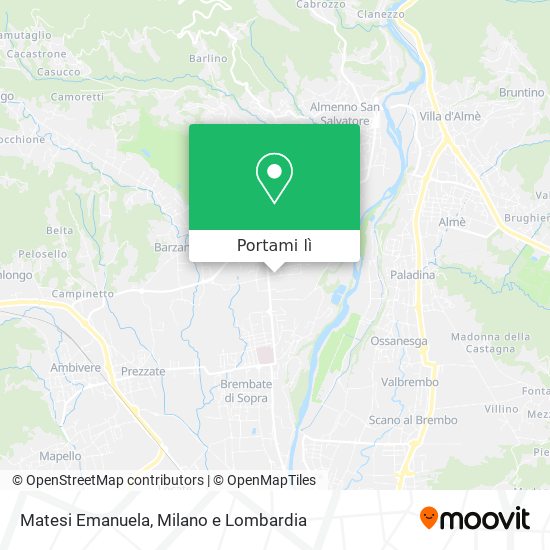 Mappa Matesi Emanuela