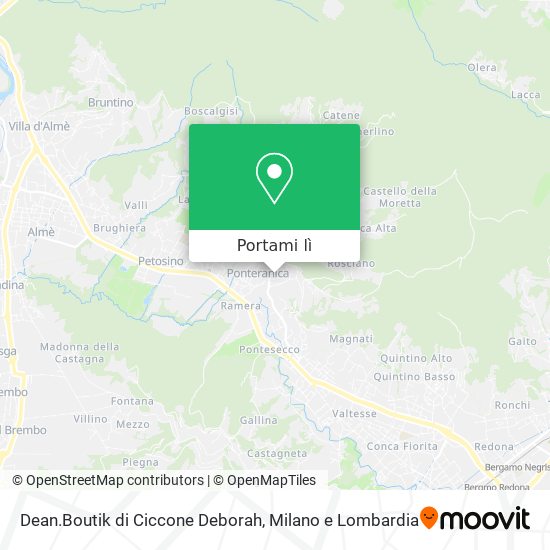 Mappa Dean.Boutik di Ciccone Deborah