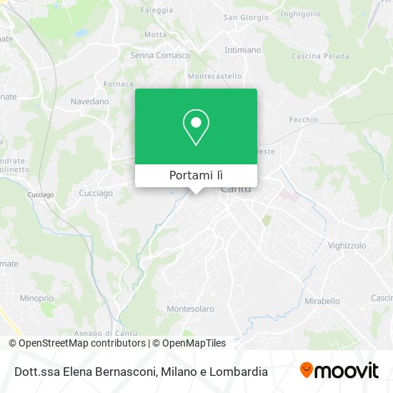 Mappa Dott.ssa Elena Bernasconi