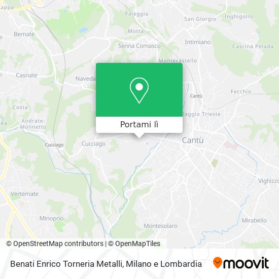Mappa Benati Enrico Torneria Metalli
