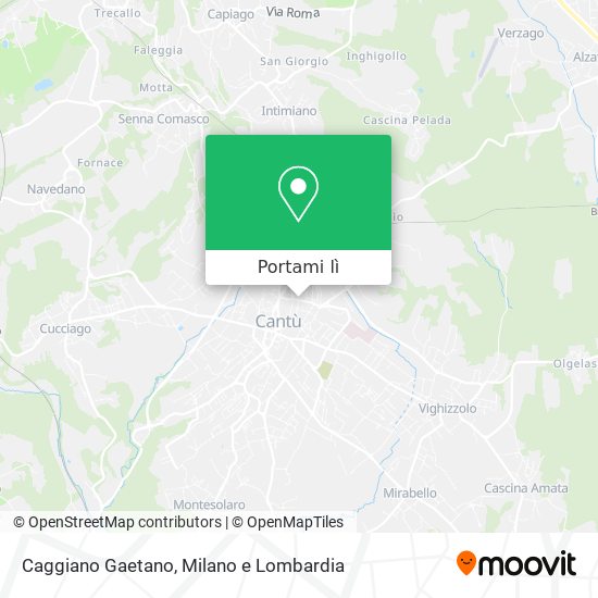 Mappa Caggiano Gaetano