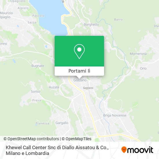 Mappa Khewel Call Center Snc di Diallo Aissatou & Co.