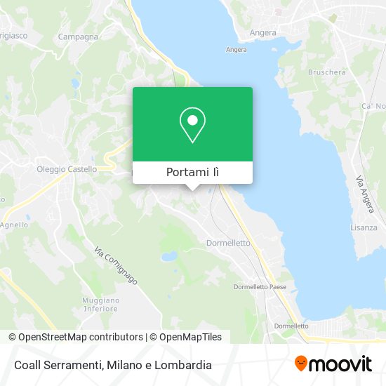 Mappa Coall Serramenti