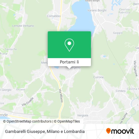 Mappa Gambarelli Giuseppe