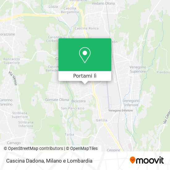 Mappa Cascina Dadona