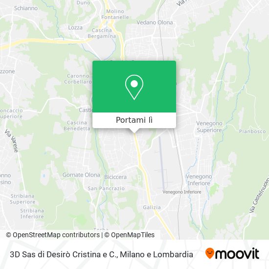 Mappa 3D Sas di Desirò Cristina e C.